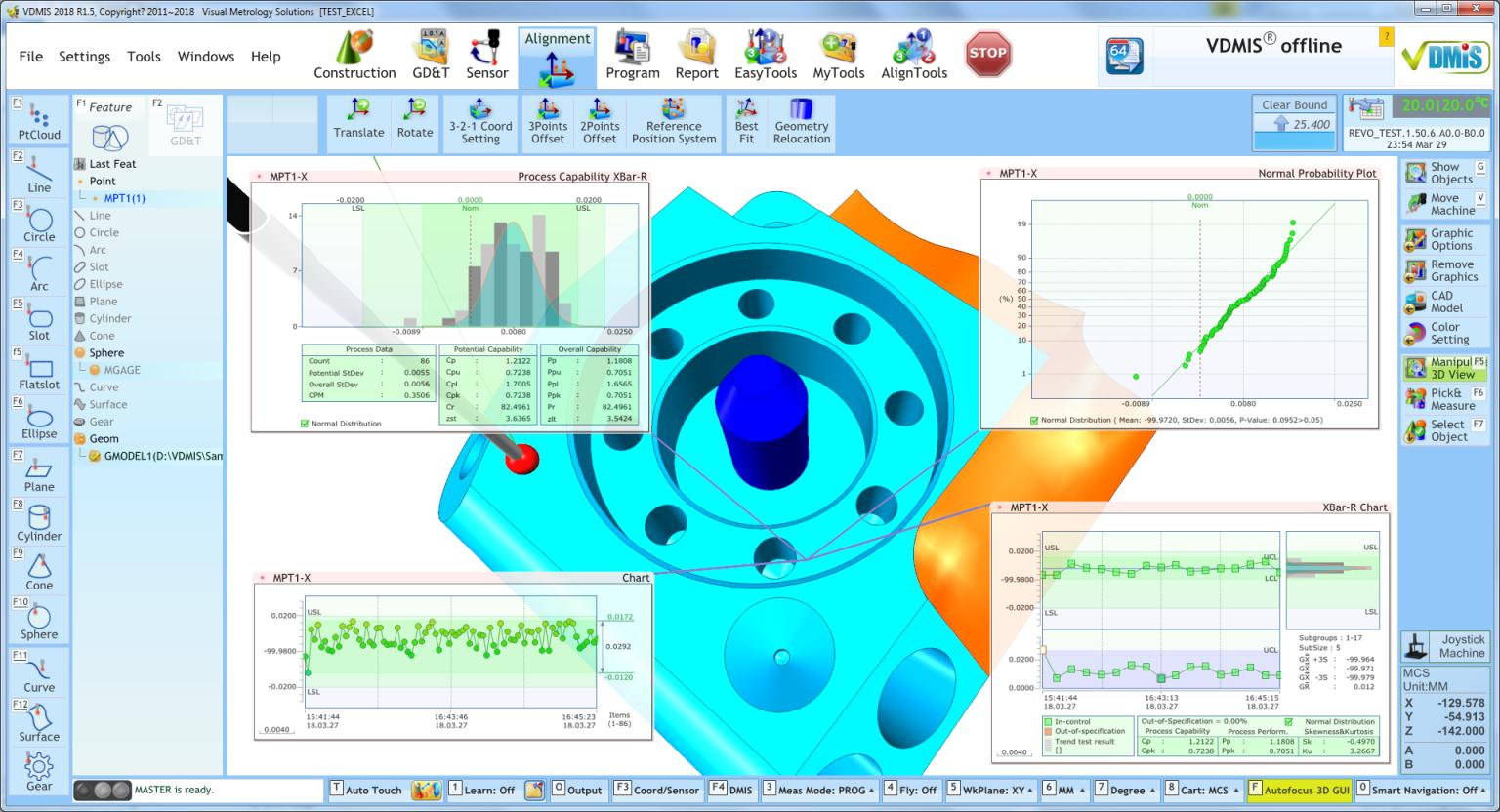 CMM SOFTWARE SPC